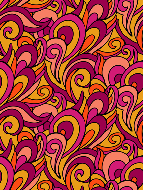abstract swirl pattern colorful waves - Vector, Image