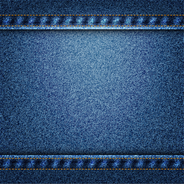 Vektorové ilustrace textury modré džíny - Vektor, obrázek
