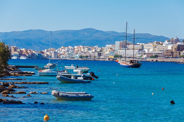 Agios Nikolaos városa, Kréta, Görögország - Fotó, kép