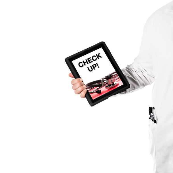 Doktor mit digitalem Tablet - Foto, Bild