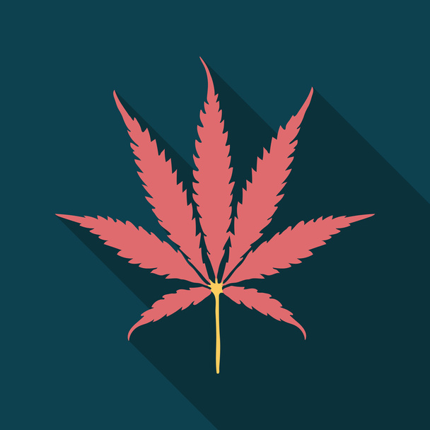 padrão sem costura com cannabis
 - Vetor, Imagem