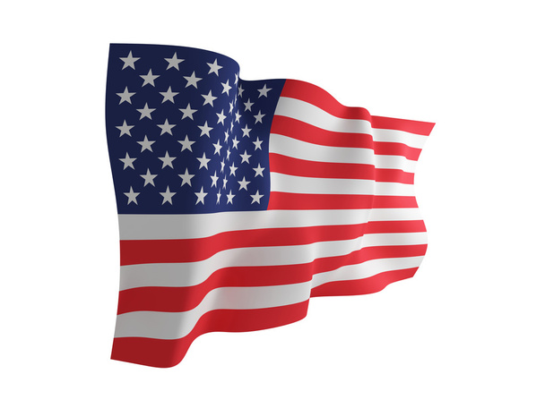 USA flag. - Foto, Imagen