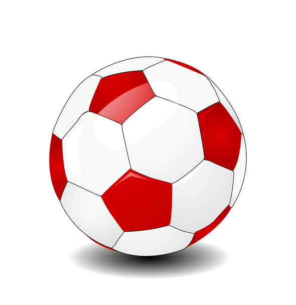 Bola de futebol vetorial - Vetor, Imagem