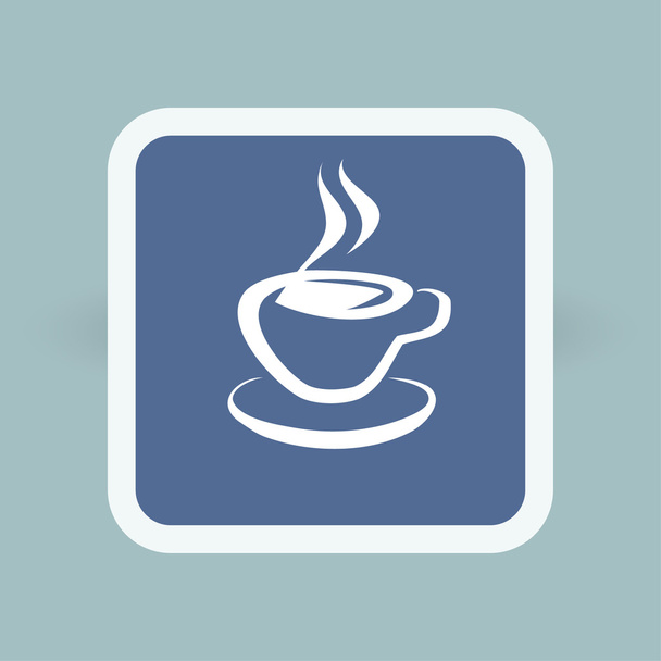 Pictograph of coffee cup - Вектор,изображение