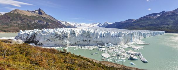 Panoramic view, Perito Moreno Glacier, Argentina - Фото, изображение