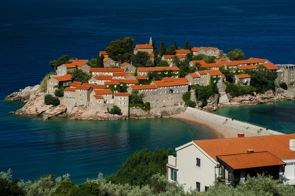 Sveti Stefan eiland in Budva, Montenegro - Foto, afbeelding