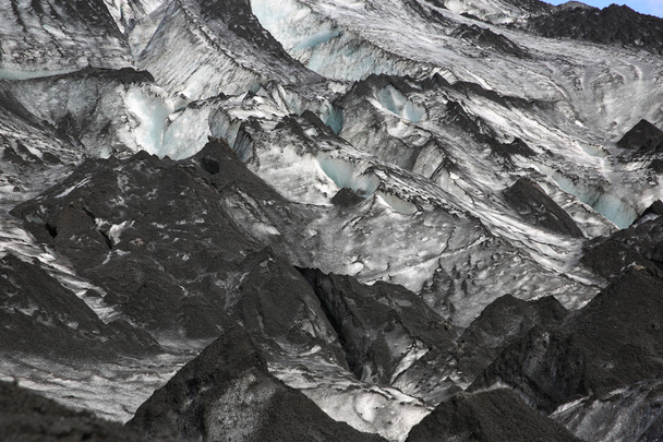 Solheimajokull Glacier - 写真・画像