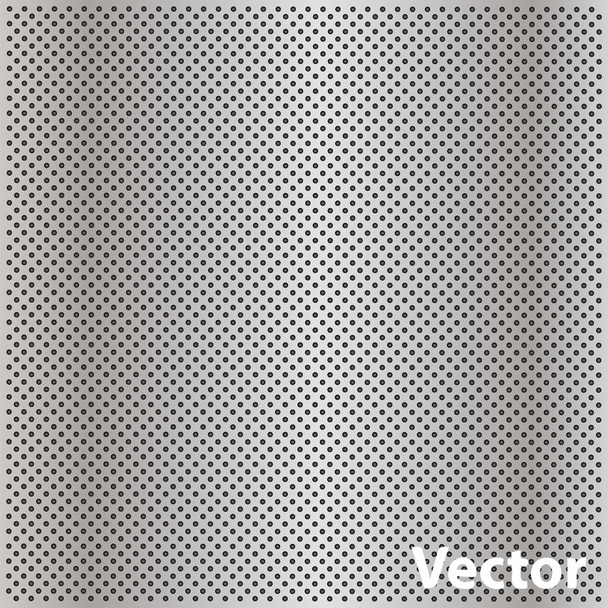 textura perfurada metálica
 - Vetor, Imagem