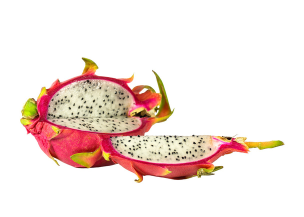 Drachenfrucht auf weißem Hintergrund - Foto, Bild