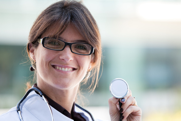 Friendly female doctor - Foto, Imagem