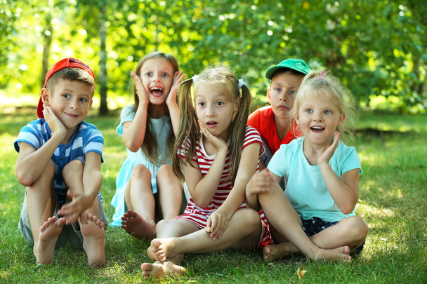 Happy active children  - Foto, immagini