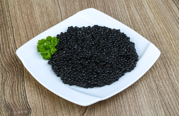 zwarte kaviaar - Foto, afbeelding