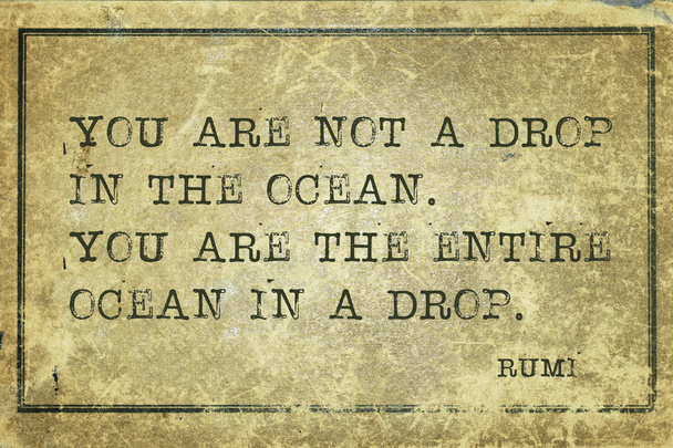oceán v kapce Rumi - Fotografie, Obrázek