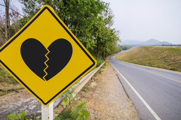Traffic Signs of Lovelorn - Photo, Image