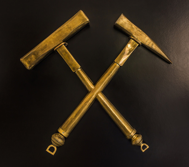 Golden hammers - Photo, Image