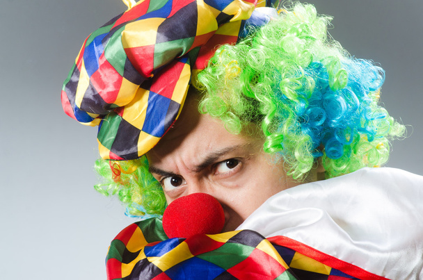 Clown in the funny concept - Photo, Image