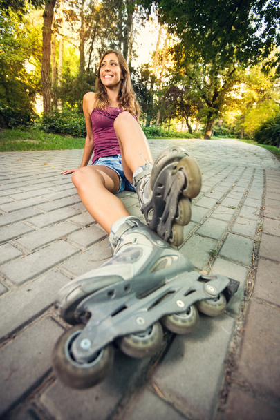 Patins à roulettes / patins à roues alignées
 - Photo, image