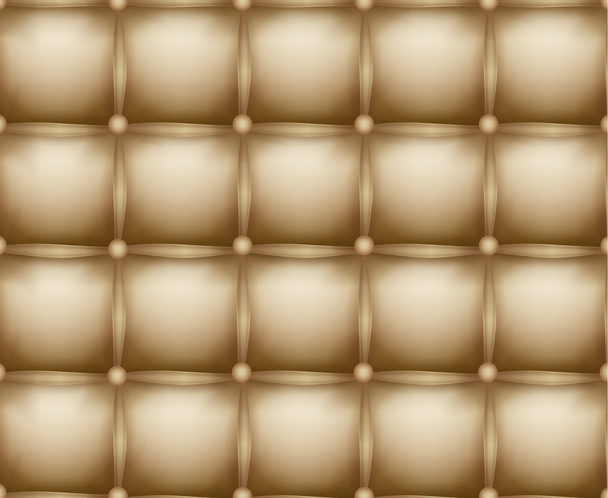 textura sofá estofos de couro. Fundo cinza abotoado
 - Vetor, Imagem