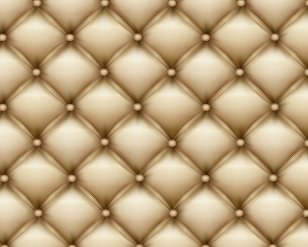 textura sofá estofos de couro. Fundo cinza abotoado
 - Vetor, Imagem