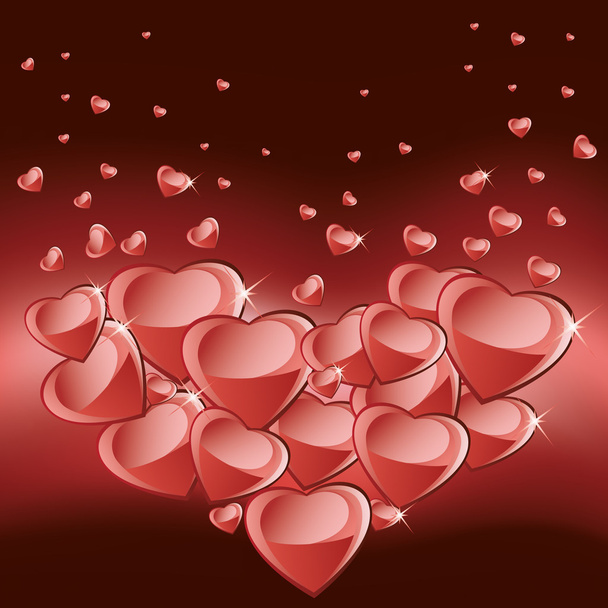 Valentine's Day background - Вектор, зображення