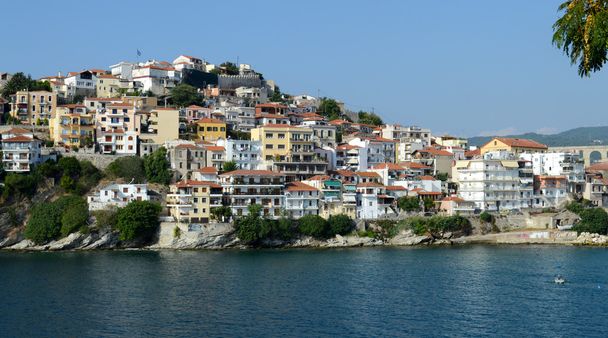 Miasto Kavala greece - Zdjęcie, obraz
