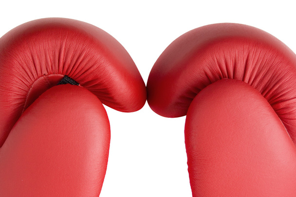 Червоні боксерські рукавички ізольовані
 - Фото, зображення