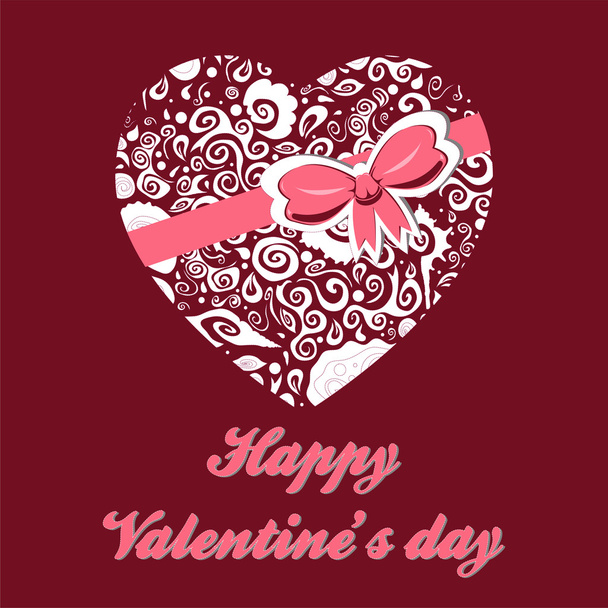 Valentine background - Vector, Image