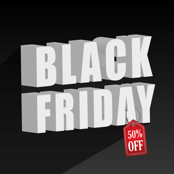 Black friday discounts,offers and promotions. - Vektör, Görsel