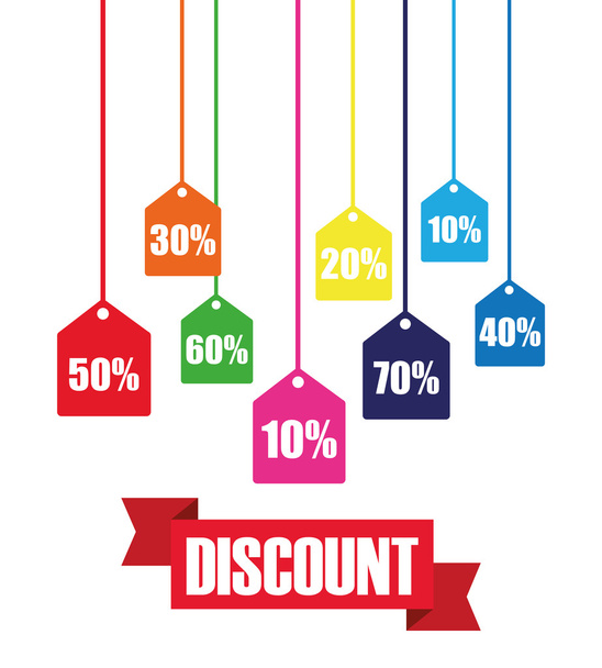 Grandes ventas y ofertas especiales de compras
 - Vector, imagen