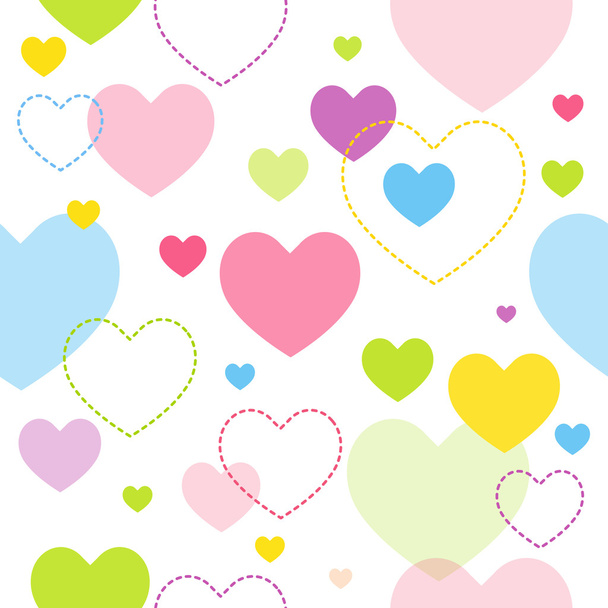 Valentine pattern - Vector, afbeelding