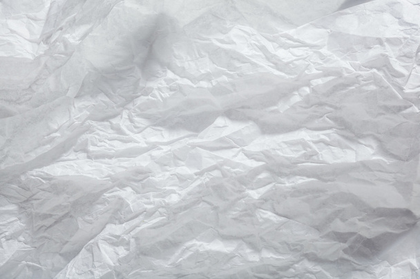 crumpled Paper texture. White paper - Photo, Image