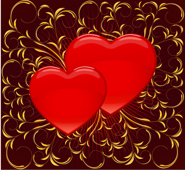 Valentines day background - ベクター画像