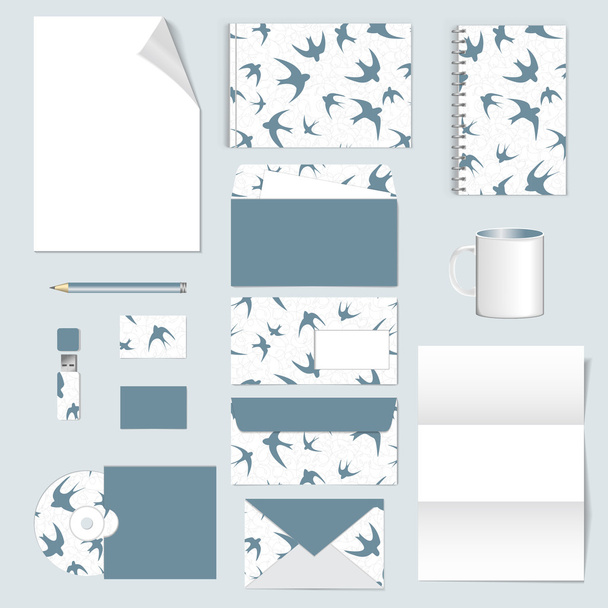 Diseño de plantilla de papelería
 - Vector, imagen