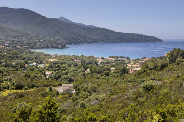Landschaft in der Nähe von Procchio, Nordküste, Elba, Toskana, Italien - Foto, Bild