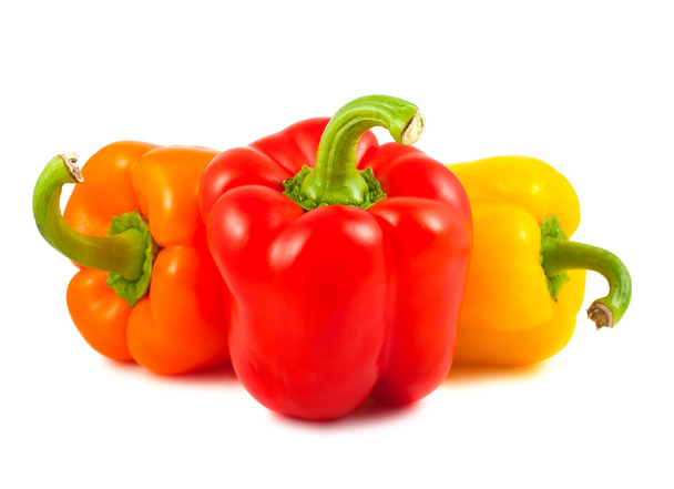 Three sweet peppers - Фото, изображение