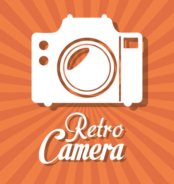 Photography and camera vintage design - Вектор, зображення