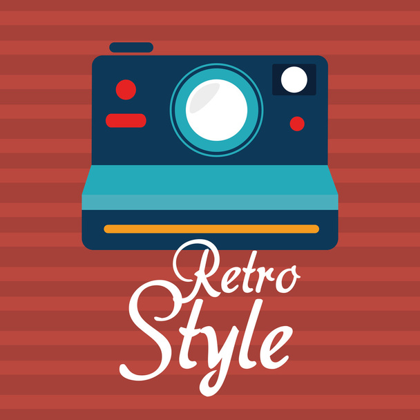 Photography and camera vintage design - Vector, afbeelding
