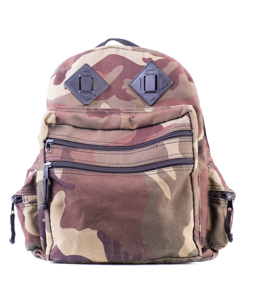 військові рюкзак, ізольовані
 - Фото, зображення