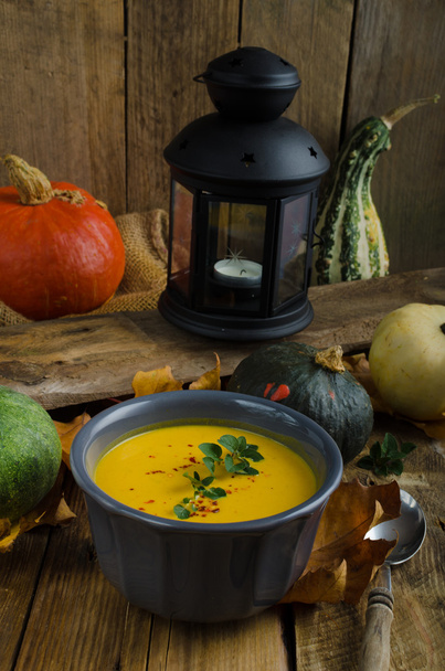 Pumpkin soup - Photo, Image