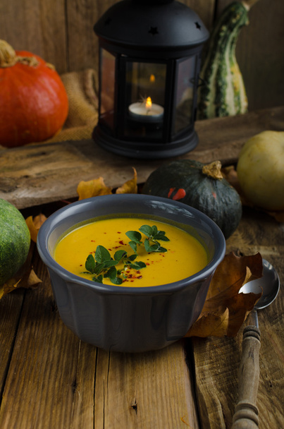 Pumpkin soup - Фото, зображення