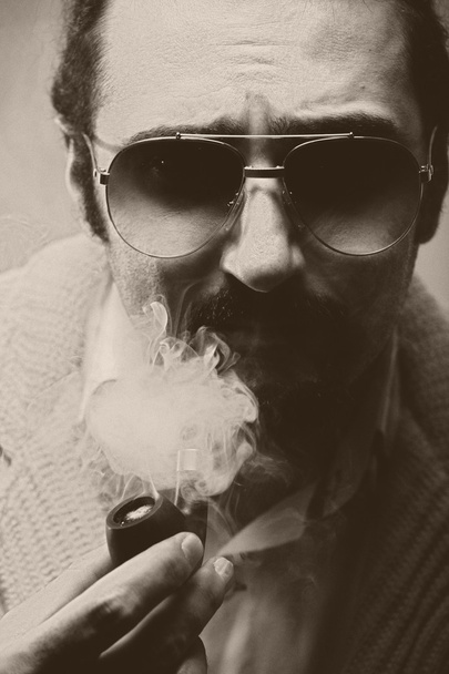 Smoking man - Фото, зображення