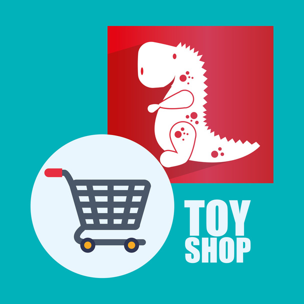 Іграшка магазин дизайн
 - Вектор, зображення