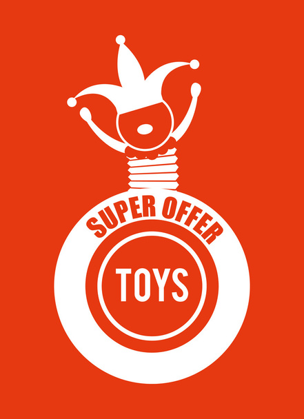 Diseño de tienda de juguetes
 - Vector, imagen