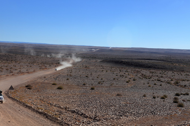 Пустынная дорога Намибии
 - Фото, изображение