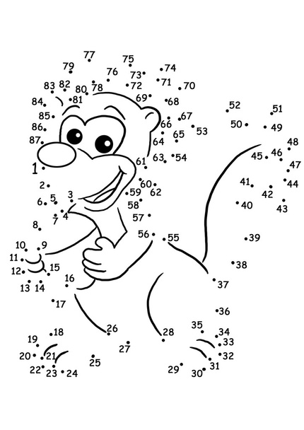 a játékban a pontok mókus - Fotó, kép