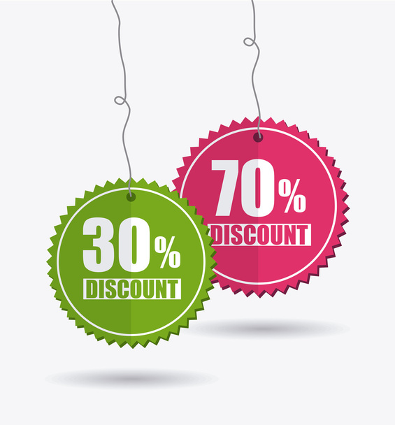 Shopping special offers, discounts and promotions - Vector, Image