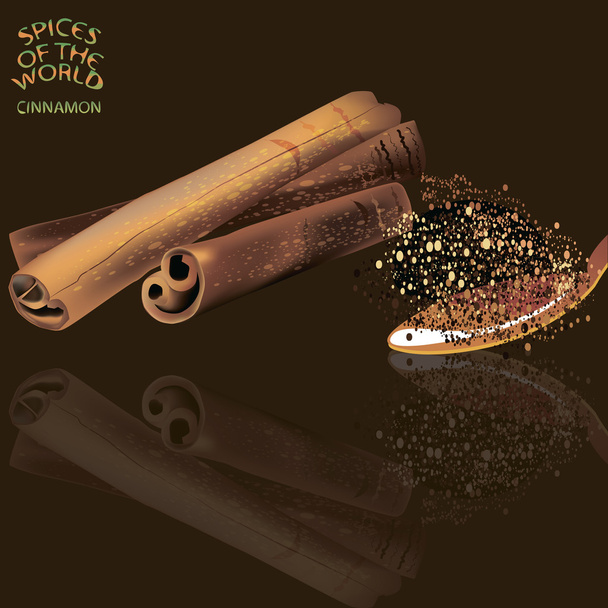 cinnamon - Vector, Image