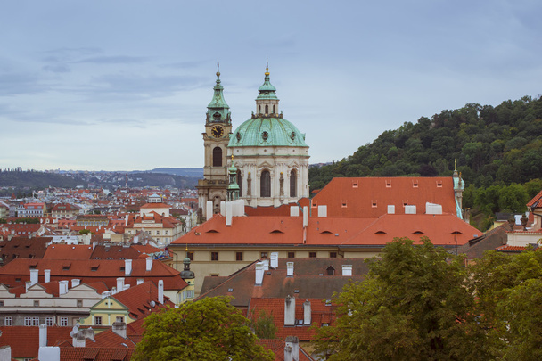 Kościół Świętego Mikołaja - svateho Kostel Mikulase na Male Strane, Praga - Zdjęcie, obraz