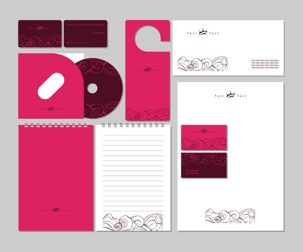 Template for Business. Vector - ベクター画像