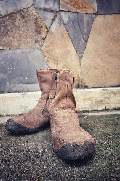 Old boots - Zdjęcie, obraz